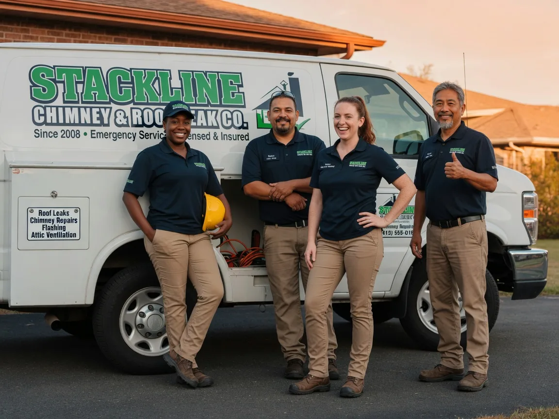 Chimney flashing repair company in Franklin, AR